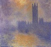 Claude Monet The Houses of Parliament France oil painting artist